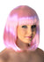 Short Pale Pink Women's Bob Costume Wig with Fringe