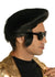 Image of King of Rock Men's Black Pompadour Costume Wig