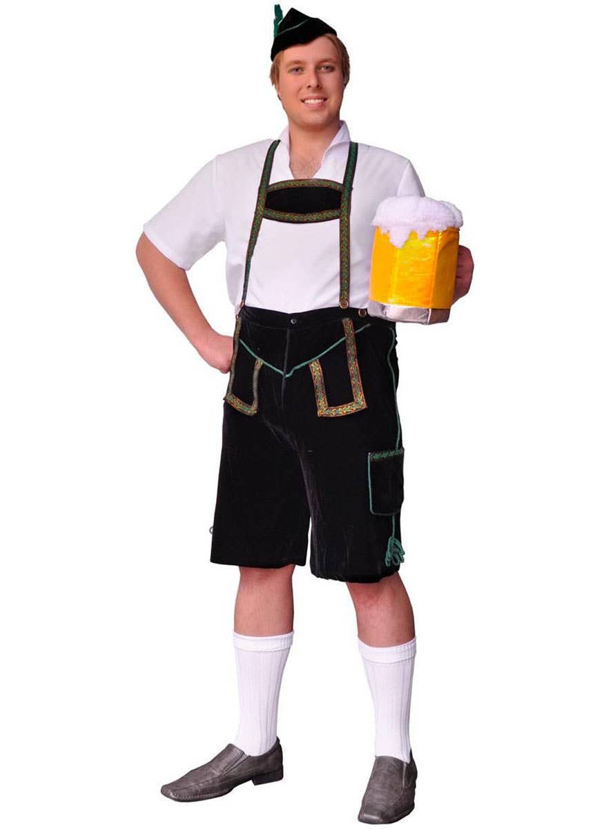 Plus Size Men's German Slap Dance Oktoberfest Costume Main Image