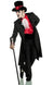 Men's Jack the Ripper Gothic Gentleman's Halloween Costume View 1