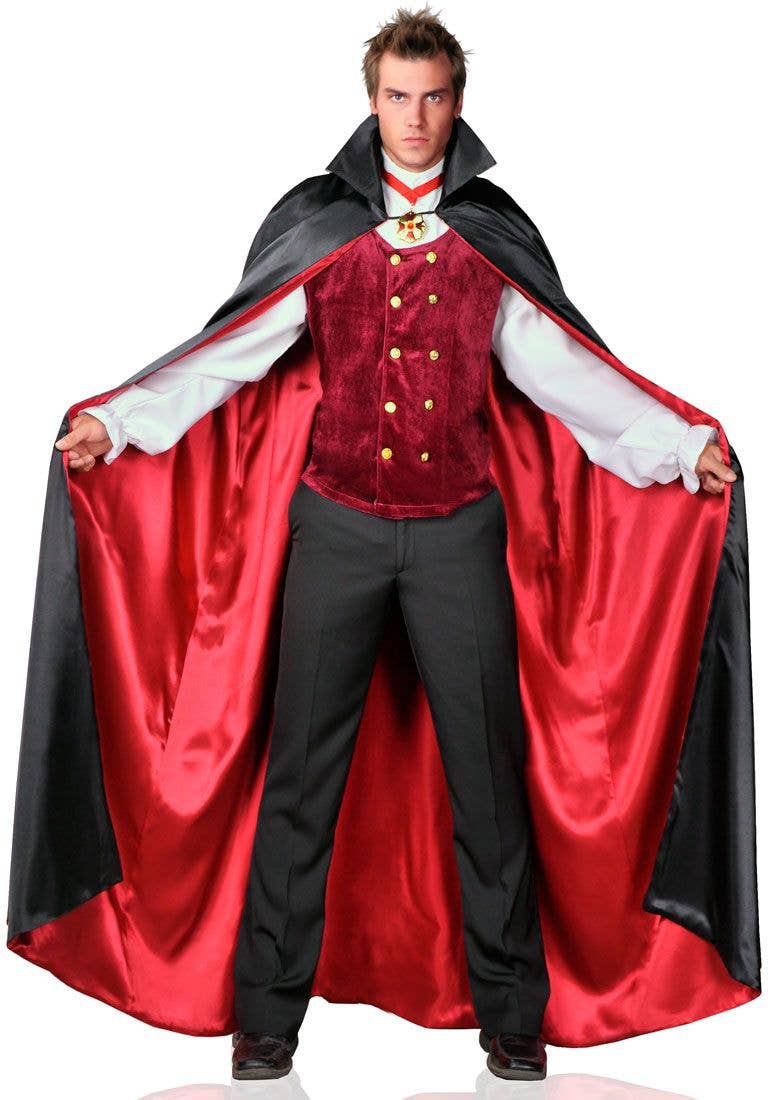Men's Count Bloodthirst Deluxe Vampire Costume Main Image