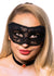 Semi Transparent Black Lace Women's Masquerade Mask