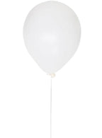 Image of Eggshell White 25 Pack 30cm Latex Balloons