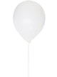 Image of Eggshell White 25 Pack 30cm Latex Balloons