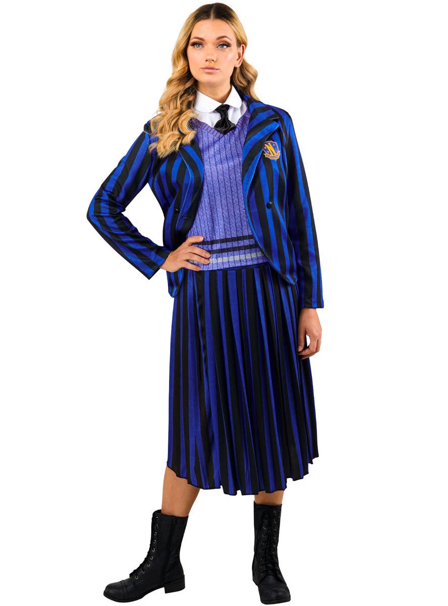 Image of Enid Women's Nevermore Academy Uniform Costume