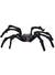 Image Of Halloween Decoration Extra Large Black Spider with Silver Sequins Halloween Decoration