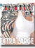 Image of Novelty Extra Large Black Tribal Temporary Tattoo - Main Image