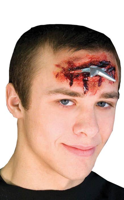 Latex Ninja Throwing Star Wound Special FX Prosthetic