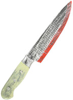 Image of Fake Bloody 34cm Knife Halloween Costume Weapon