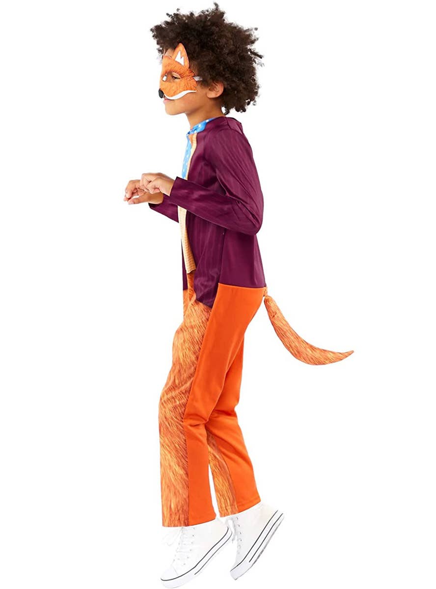 Image of Roald Dahl Fantastic Mr Fox Boy's Book Week Costume - Side View