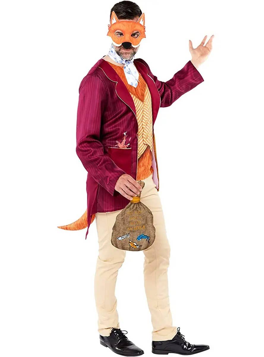 Image of Roald Dahl Fantastic Mr Fox Men's Plus Size Costume - Front View