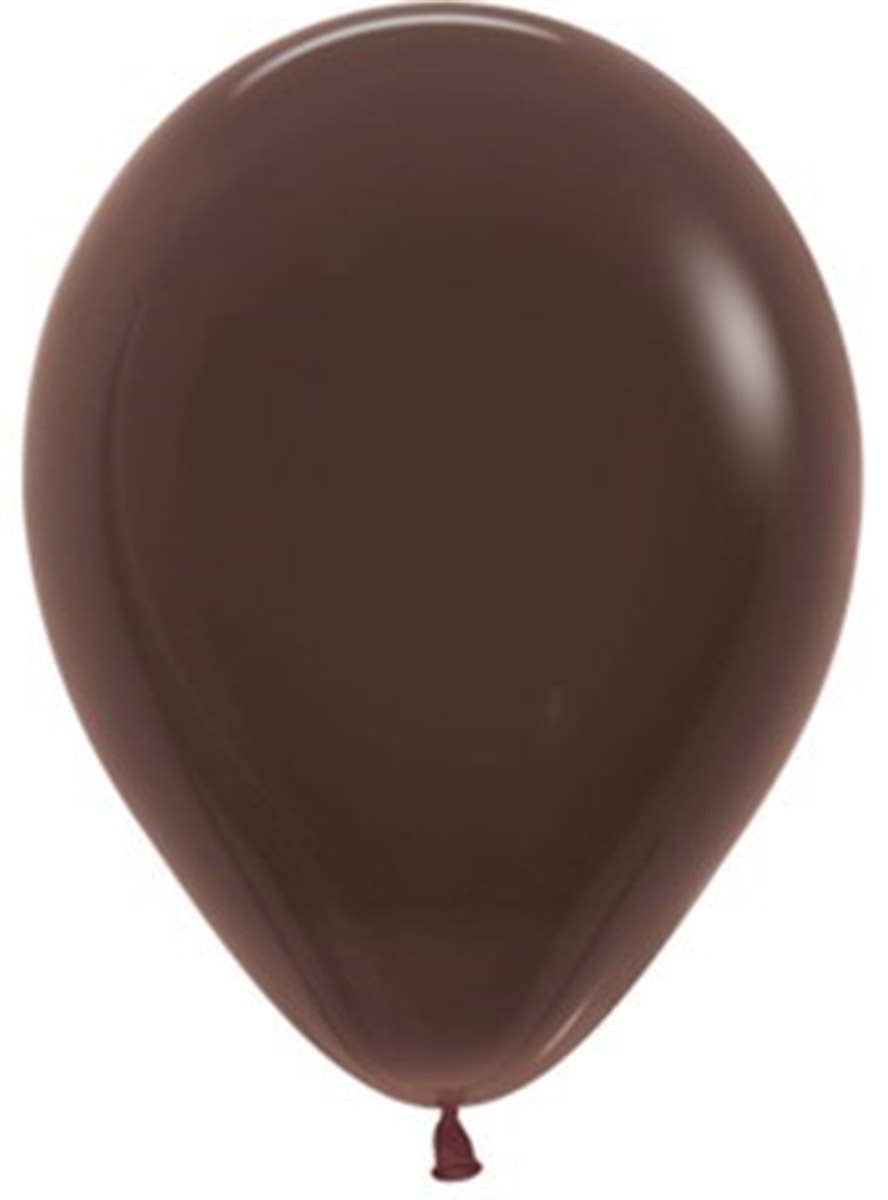 Image of Fashion Chocolate Brown Single 30cm Latex Balloon