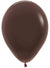 Image of  Fashion Chocolate Brown Single Small 12cm Latex Balloon