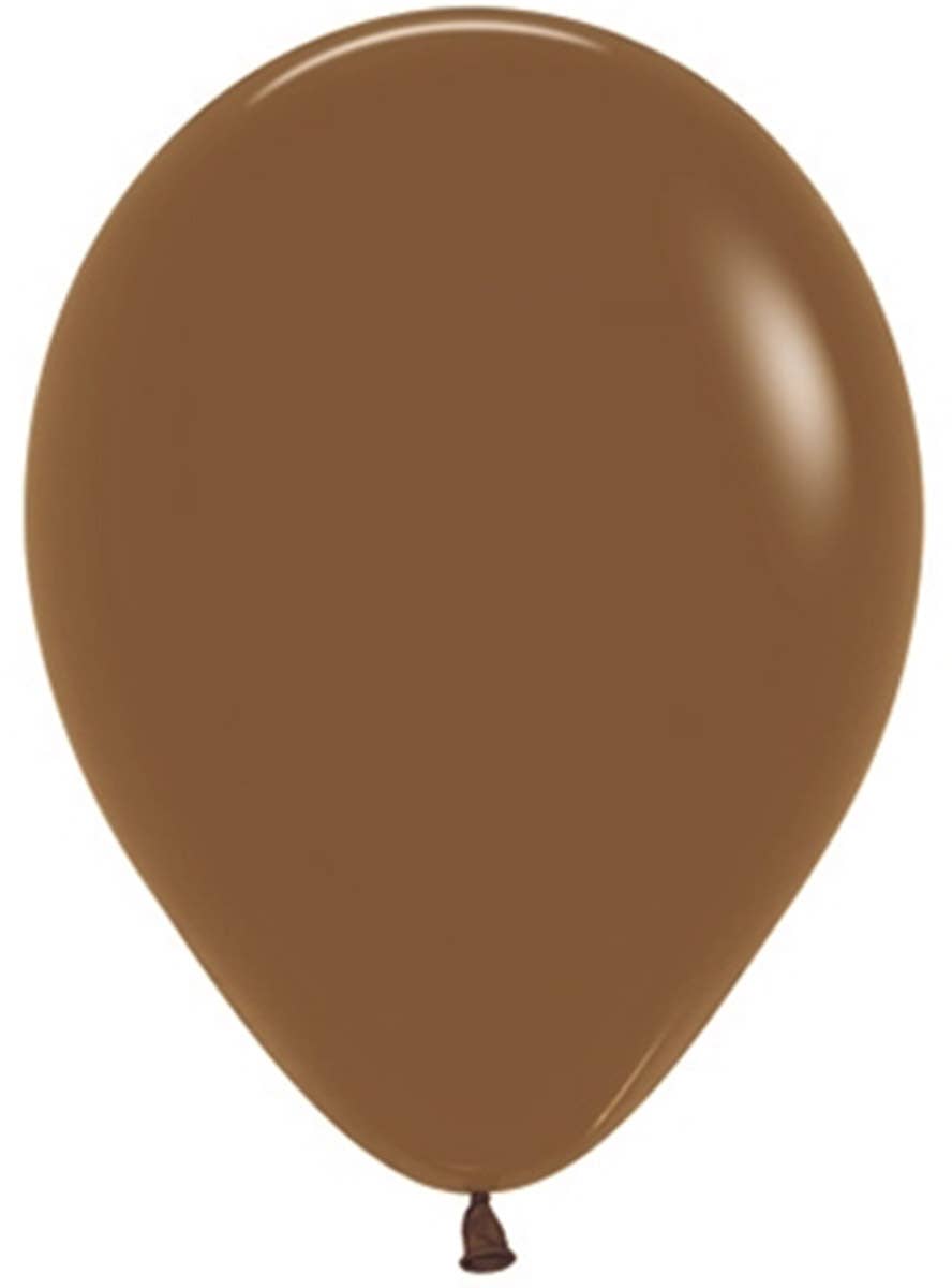 Image of Fashion Coffee Brown Single 30cm Latex Balloon