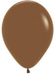 Image of Fashion Coffee Brown Single Small 12cm Latex Balloon