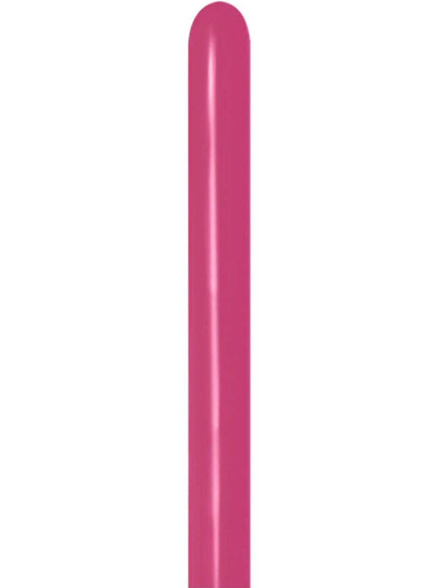 Image of Fashion Fuchsia Pink Single 260S Latex Modelling Balloon