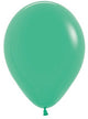 Image of Fashion Green Single Small 12cm Air Fill Latex Balloon