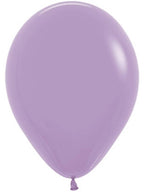 Image of Fashion Lilac Purple Small 12cm Air Fill Latex Balloon