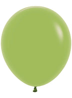 Image of Fashion Lime Green 6 Pack 45cm Latex Balloons 