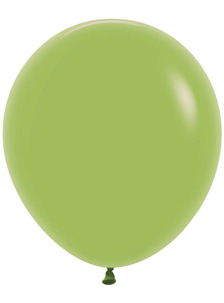 Image of Fashion Lime Green 6 Pack 45cm Latex Balloons 