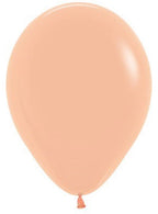 Image of Fashion Peach Blush Small 12cm Air Fill Latex Balloon