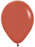 Image of Fashion Terracotta Small 12cm Air Fill Latex Balloon