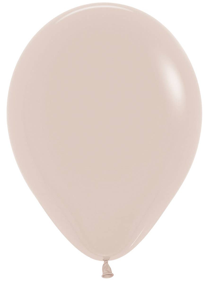 Image of Fashion White Sand Single 30cm Latex Balloon