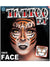 Full Tiger Face Temporary Face Tattoo - Main Image