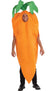 Novelty Orange Carrot Adult's Fancy Dress Costume