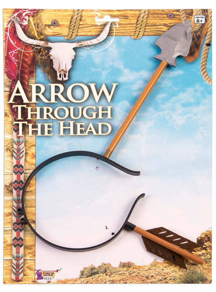 Novelty Arrow Though The Head Costume Headband