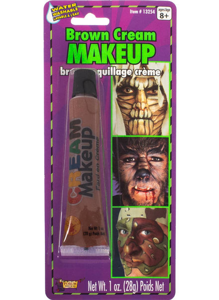 Image of Cream Make Up Brown Face Paint