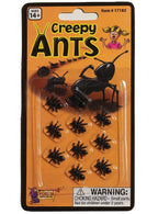 10 Pack of Fake Black Ants