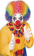 Clown Wig Multi Coloured Adults Circus Costume Accessory