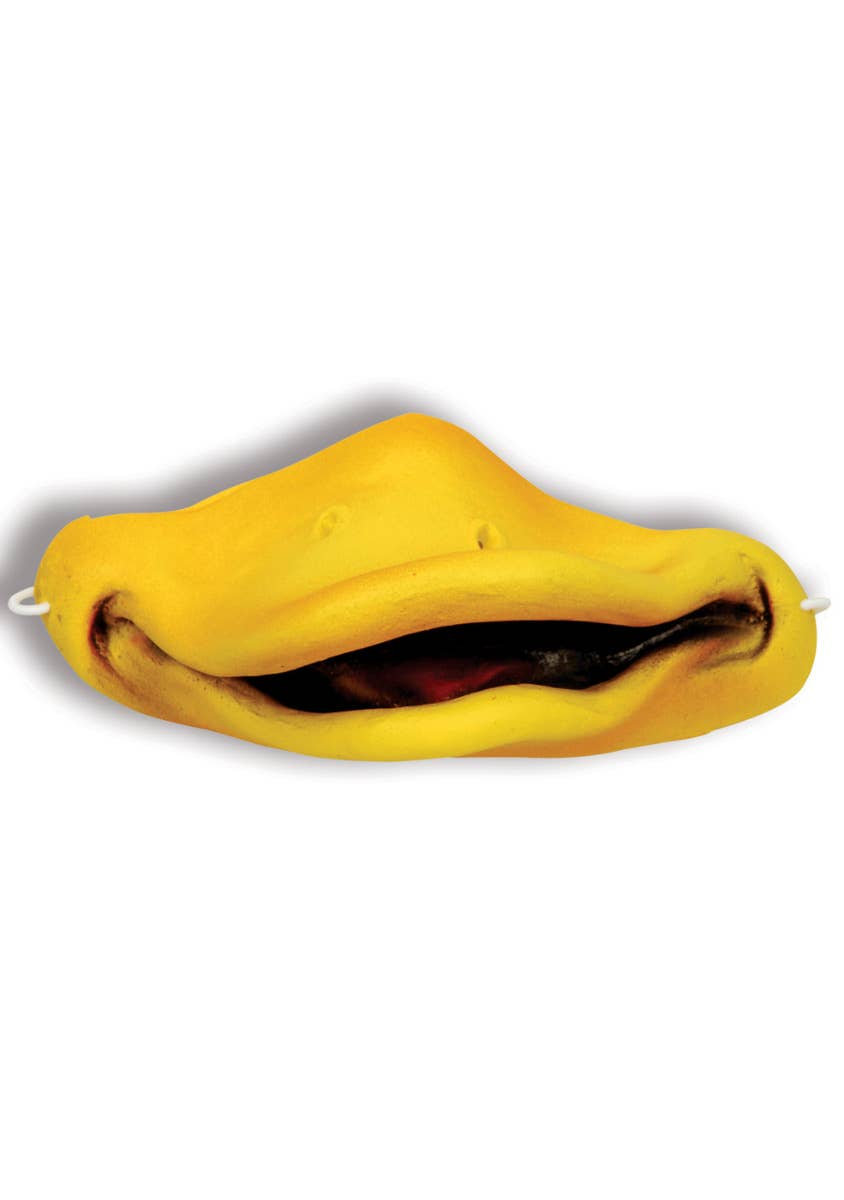 Yellow Duck Bill Latex Face Nose Novelty Costume Accessory Main Image
