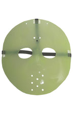 Glow in the Dark Friday the 13th Jason Horror Halloween Costume Mask Main Image 