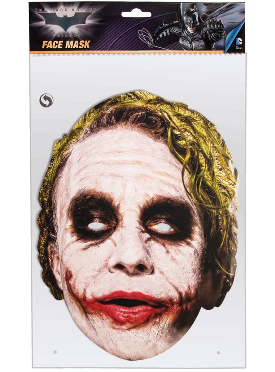 Flat Cardboard The Joker Costume Mask Packaging Image