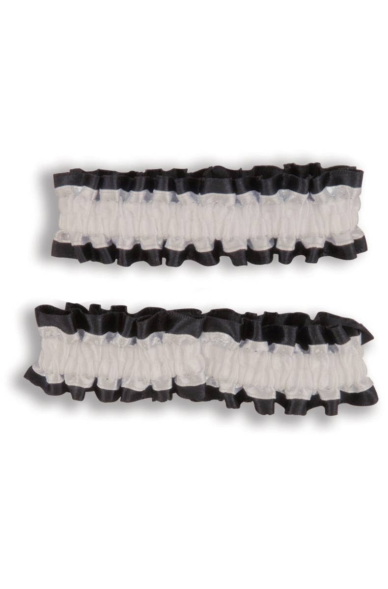 Black and White Arm Band or Garters