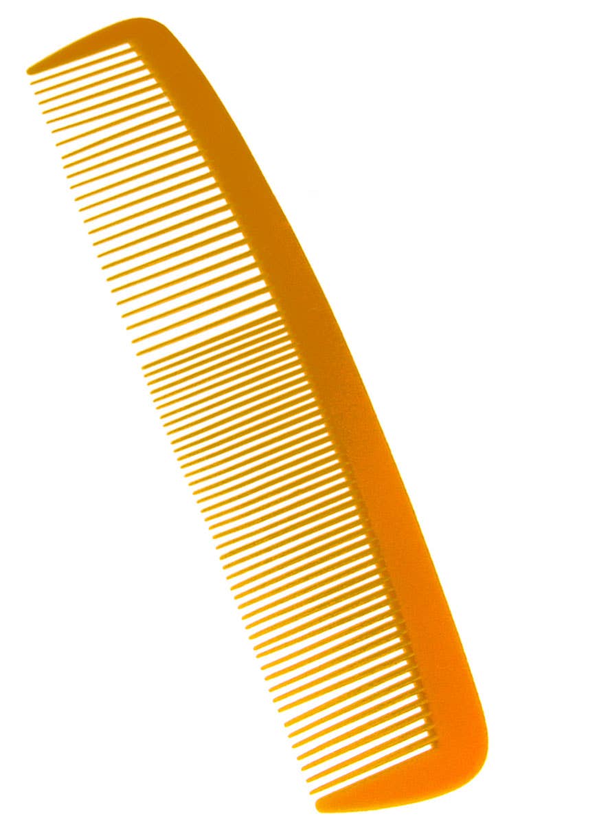 Novelty Giant Yellow Plastic Clown Comb