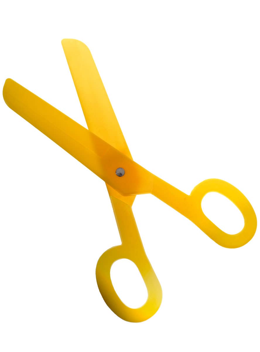 Novelty Giant Yellow Costume Scissors