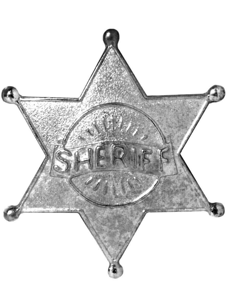 Cowboy Sheriff Costume Badge