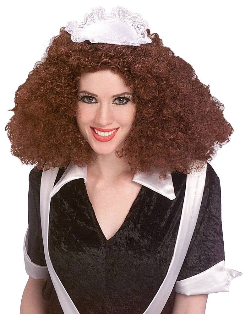 Red costume wig magenta rock horror picture show