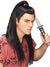 Asian Warrior Men's Costume Wig For Fancy Dress - Main Image