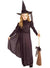 Image of Classic Long Black Witch Girls Halloween Costume