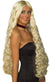 Mesmerelda Women's Extra Long Blonde Curly Costume Wig