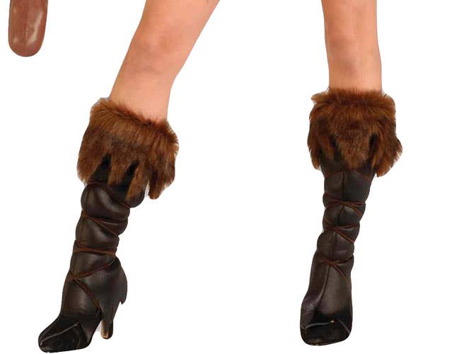 Womens Sexy Cave Suite Fancy Dress Costume - Boot Image