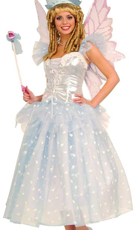 Shimmery White Tooth Fairy Costume for Women - Alternative Image