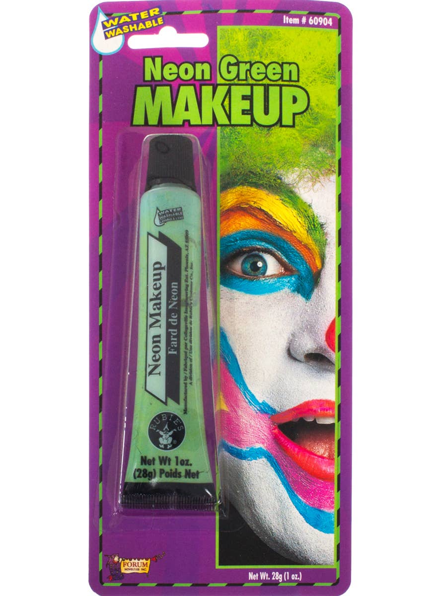 Image of Neon Green Water Based Cream Face Paint
