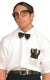 Nerd Costume Accessory Set with Glasses Bow Tie and Pen Holder
