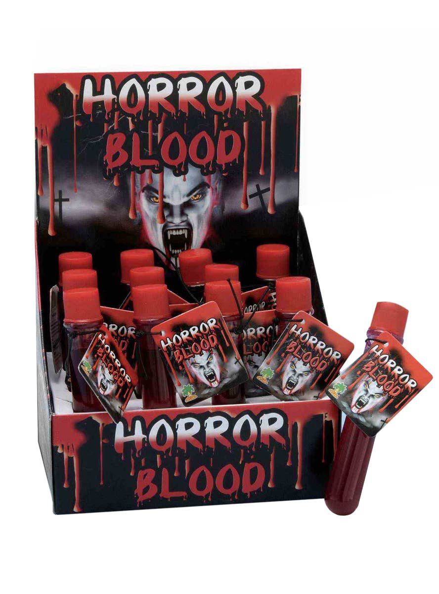 Horror Blood Test Tube Halloween Accessory