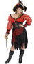 Black and Red Buccaneer Beauty Women's Sexy Plus Size Pirate Costume - Main Image